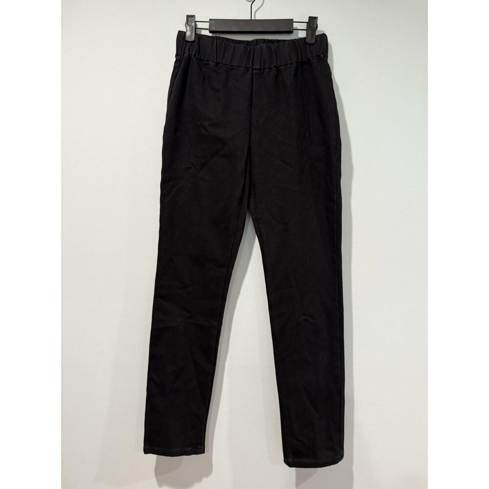 NEW Soft Surroundings Metro Leggings XS Pants Black Stretch Travel Minimal Work